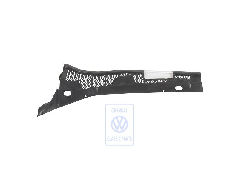 Genuine VW Water Deflector Satin Black - 6N2819416 B41