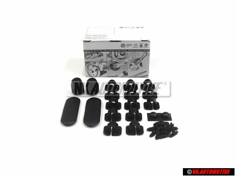 Genuine VW Bonnet Repair Kit Rubbers Buffers Clips etc. 