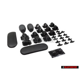 Genuine VW Bonnet Repair Kit Rubbers Buffers Clips etc. 
