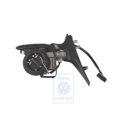 Genuine VW Exterior Mirror Housing Satin Black - 6N2857508J 01C