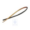 Genuine VW Roof Channel Satin Black - 6N3854710D B41