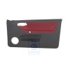 Genuine VW Door Panel Trim (Cloth) Flash Red/Off-Black - 6N3867012CNHLX