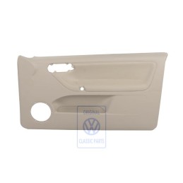 Genuine VW Door Panel Trim (Leather) Cream - 6N3867012DCFWK