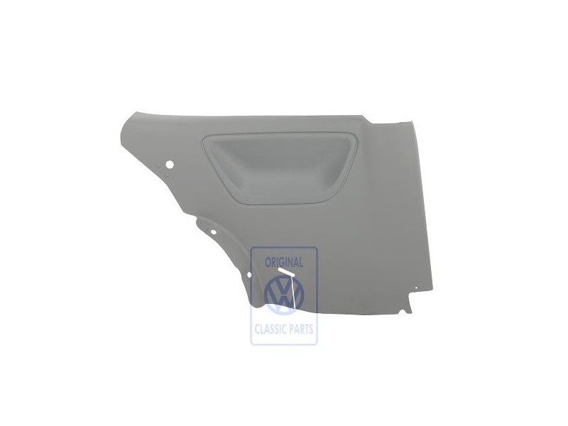 Genuine VW Side Trim (Fabric) Flannel Grey - 6N3867043BKHDZ