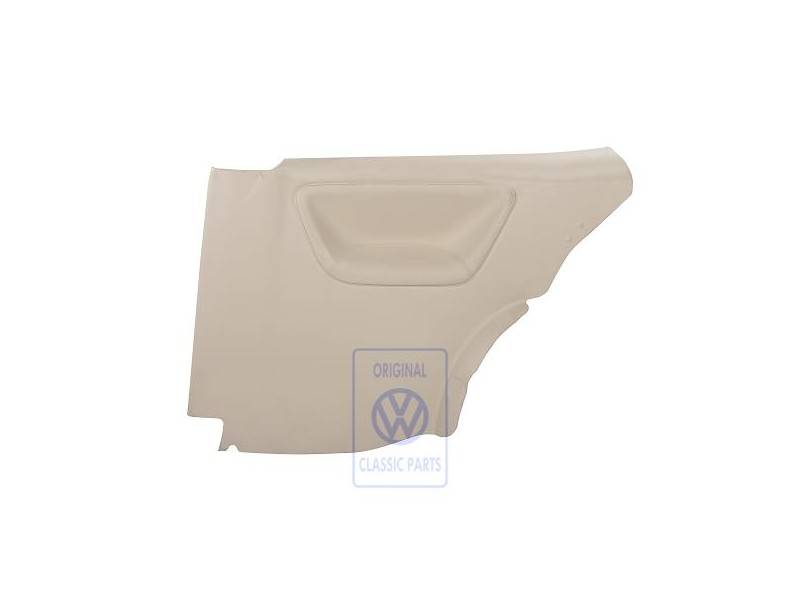 Genuine VW Side Panel Trim (Leather) Cream - 6N3867044BLFWK
