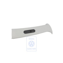 Genuine VW B-Pillar Trim Pearl Grey - 6N3867281 X30