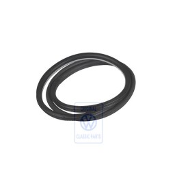 Genuine VW Door Seal Satin Black/Pearl Grey - 6N3867365K DQX