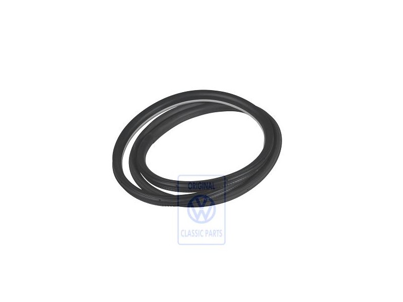 Genuine VW Door Seal Satin Black/Pearl Grey - 6N3867365K DQX