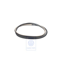 Genuine VW Door Seal Satin Black/Cream - 6N3867365K HGZ