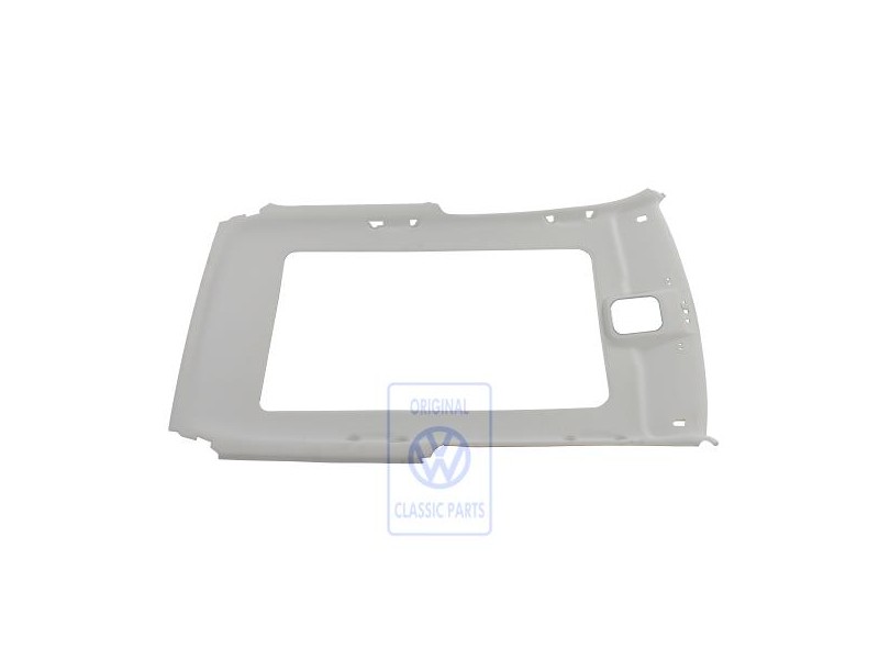 Genuine VW Moulded Headliner Pearl Grey - 6N3867501BAX09