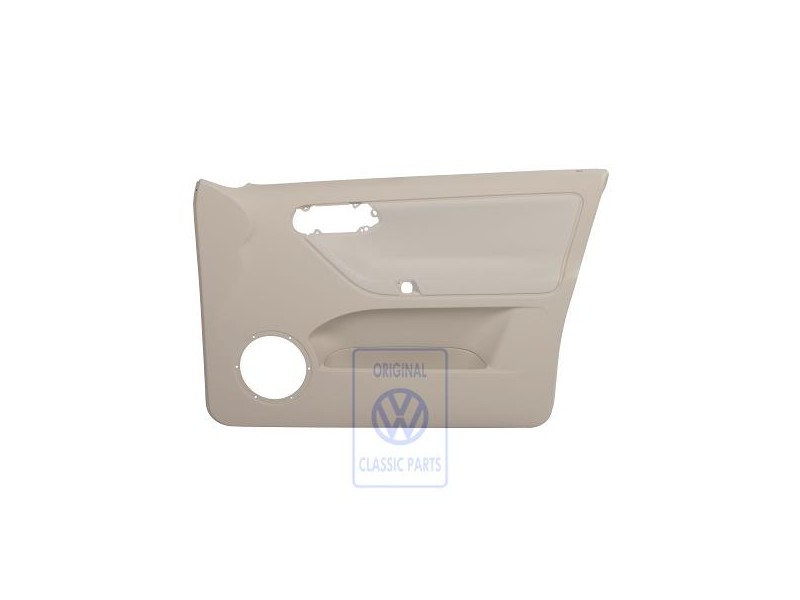 Genuine VW Door Panel Trim (Cloth) Cream - 6N4867012CNHEA