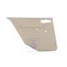 Genuine VW Door Panel Trim (Leather) Cream - 6N4867211AFFWK