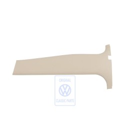 Genuine VW B-Pillar Trim Cream Beige - 6N4867297 3PT