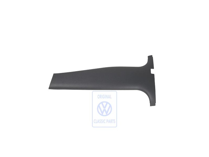 Genuine VW B-Pillar Trim Off-Black - 6N4867297 C81
