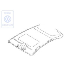 Genuine VW Moulded Headliner Pearl Grey - 6N4867501A X09