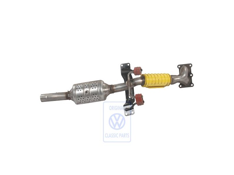 Genuine VW Exhaust Pipe With Catalyst - 6Q0253059DF