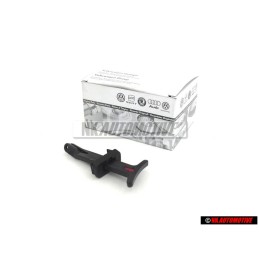 Genuine VW Bonnet Hood Release Handle Rod Black - 1J0823593C 01C