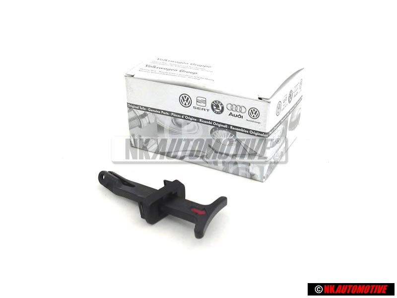 Genuine VW Bonnet Hood Release Handle Rod Black - 1J0823593C 01C