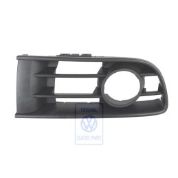 Genuine VW Air Guide Grille Satin Black - 6Q0853666C 9B9