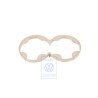 Genuine VW Retaining Ring Cream Beige - 6Q0863191 3PT