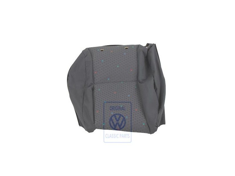 Genuine VW Backrest Cover (Cloth/Leatherette) Anthracite - 6Q0885805BQMTP