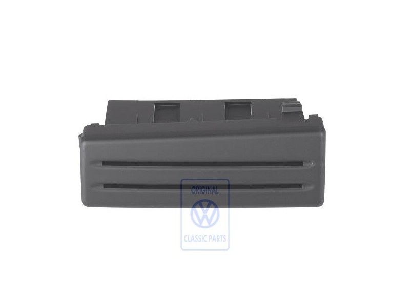 Genuine VW Compartment For Credit Card Black - 6Q1858373B 1QB