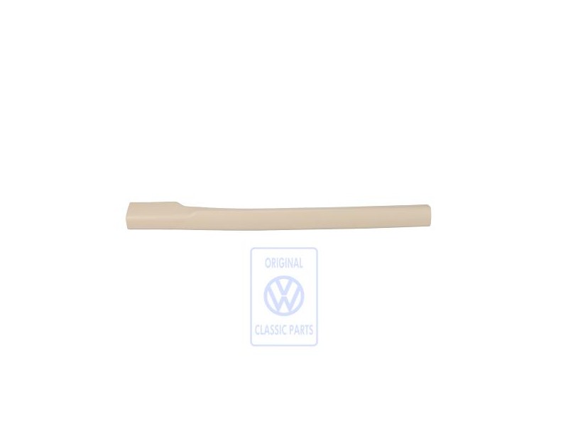 Genuine VW Sill Trim Strip Cream Beige - 6Q3853372A 3PT