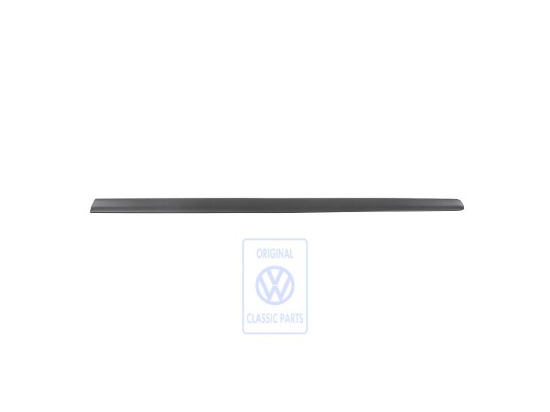 Genuine VW Protective Strip For Door Satin Black - 6Q3853515 9B9