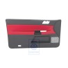 Genuine VW Door Panel Trim (Leather) Flash Red/Anthracite - 6Q3867011FEQMU