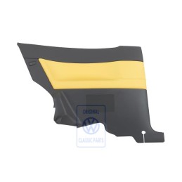 Genuine VW Side Panel Trim (Leather) Yellow/Anthracite - 6Q3867043PMQMV