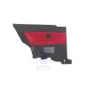Genuine VW Side Panel Trim (Leather) Flash Red/Anthracite - 6Q3867043PNQMU