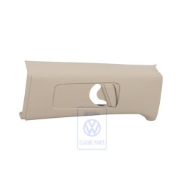 Genuine VW B-Pillar Trim Cream Beige - 6Q3867243A 6N6