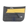 Genuine VW Door Panel Trim (Leather) Yellow/Anthracite - 6Q4867012GJQMV