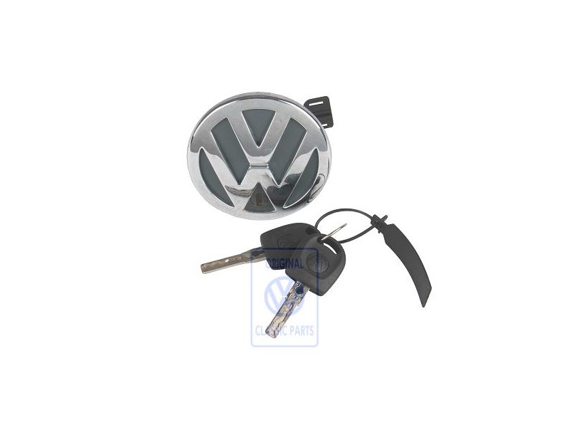 Genuine VW Lock Cylinder With Keys And Housing - 6Q5827469F