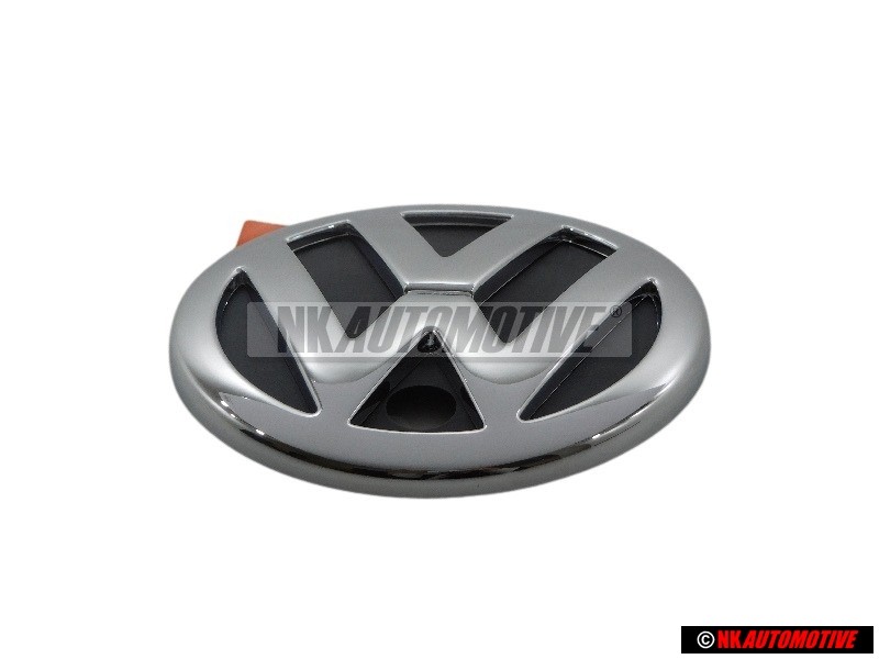 Genuine VW Rear Boot Badge Emblem Chrome - 6Q5853689 739