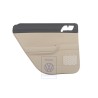 Genuine VW Door Trim (Leatherette) Anthracite/Cream - 6Q6867211GBQMS