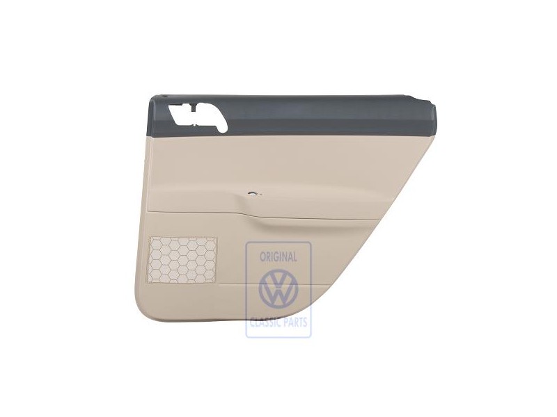Genuine VW Door Panel Anthracite/Cream - 6Q6867212FNRVW