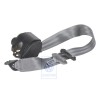 Genuine VW Three-Point Safety Belt Flannel Grey - 6QD857806 HCQ