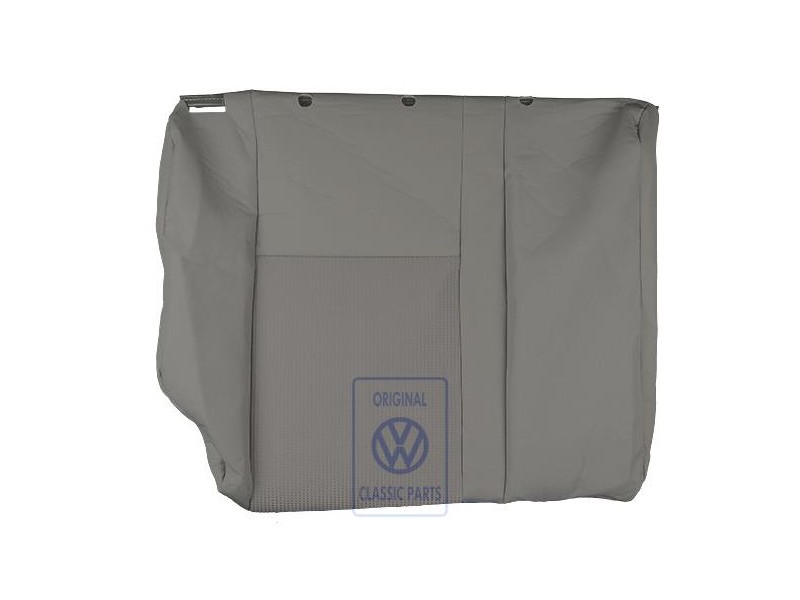 Genuine VW Backrest Cover (Fabric) Flannel Grey - 6QE885806B REA