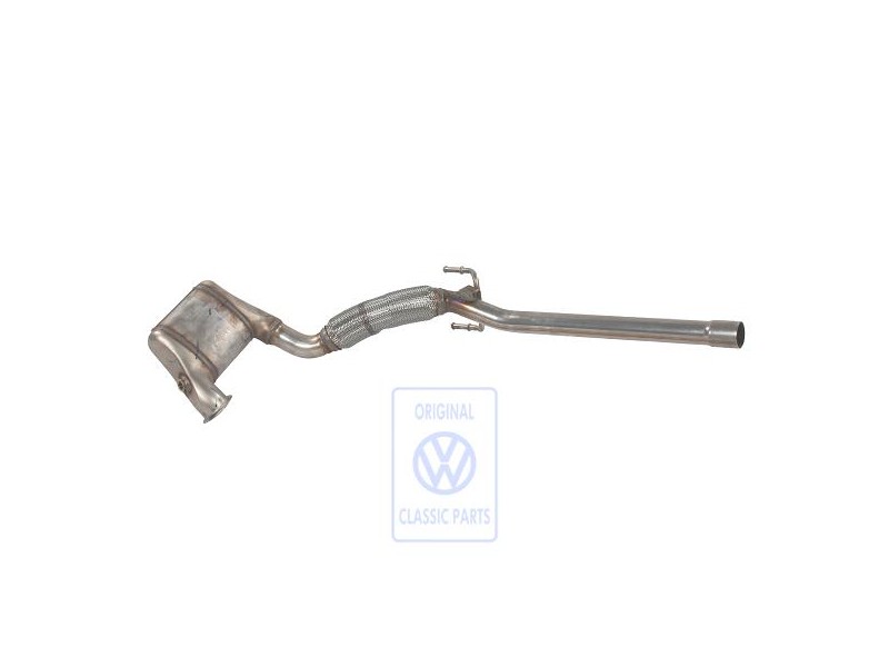 Genuine VW Exhaust Pipe With Catalyst - 6R0254700TX