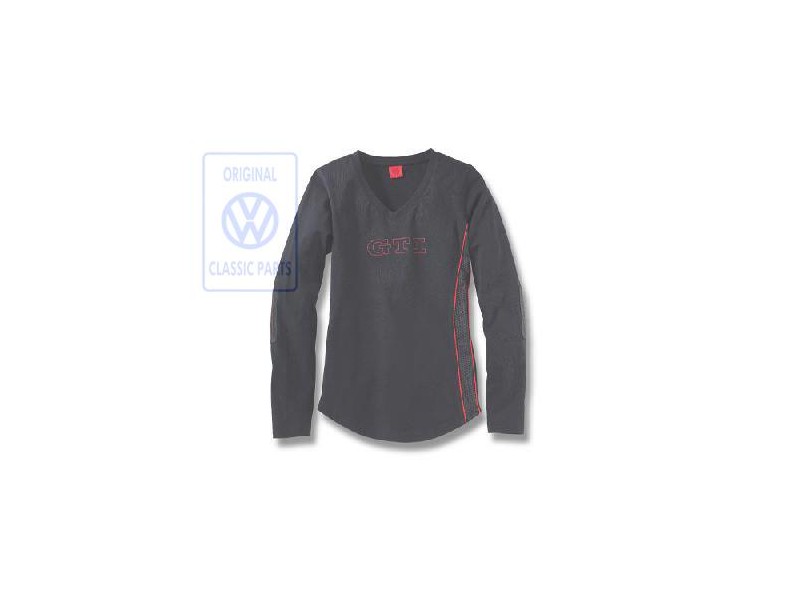 Genuine VW Long Sleeved Shirt Black - 6R3084142A 041