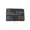 Genuine VW Data Plate - 6U0010205F
