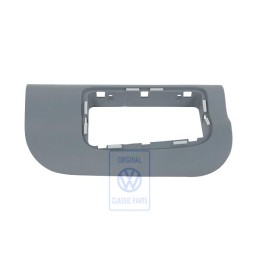Genuine VW Glove Compartment Lid Grey Blue - 6U1857122A H50
