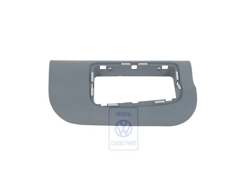 Genuine VW Glove Compartment Lid Grey Blue - 6U1857122A H50