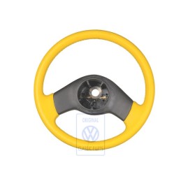 Genuine VW Steering Wheel (Leather) - 6U7419091A