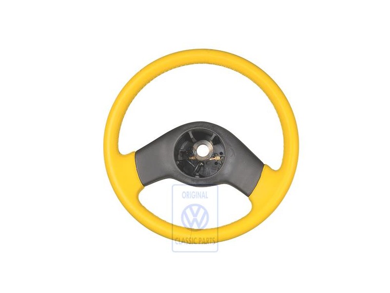 Genuine VW Steering Wheel (Leather) - 6U7419091A