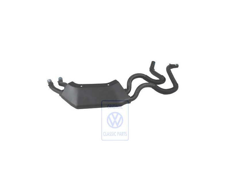 Genuine VW 1 Set: Fuel Pipes With Cover - 6X0130395K