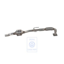 Genuine VW Exhaust Pipe With Catalyst - 6X0253058LX