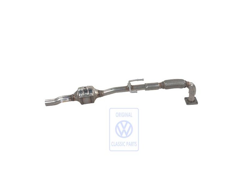 Genuine VW Exhaust Pipe With Catalyst - 6X0253058LX