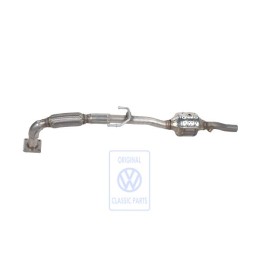 Genuine VW Exhaust Pipe With Catalyst - 6X0253058MX